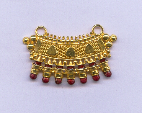 GOLD PENDENT PLAIN FANCY