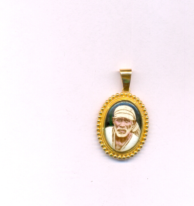 GOLD PENDENT PLAIN FANCY