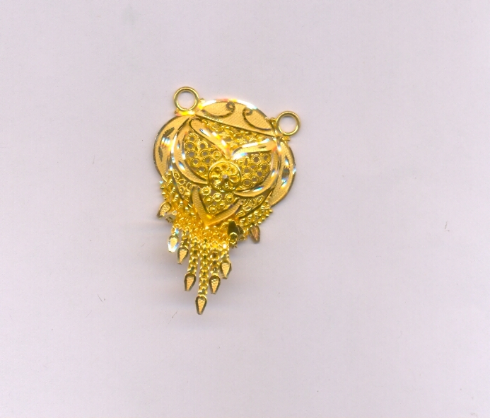GOLD PENDENT PLAIN FANCY