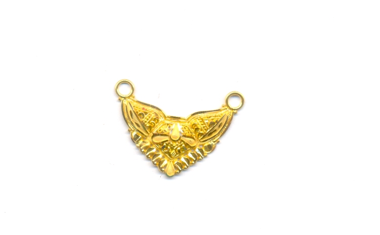 GOLD PENDENT PLAIN FANCY