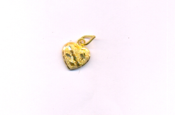 GOLD PENDENT PLAIN FANCY