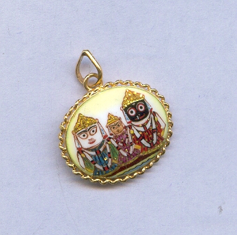 GOLD PENDENT PLAIN FANCY
