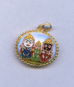 GOLD PENDENT PLAIN FANCY