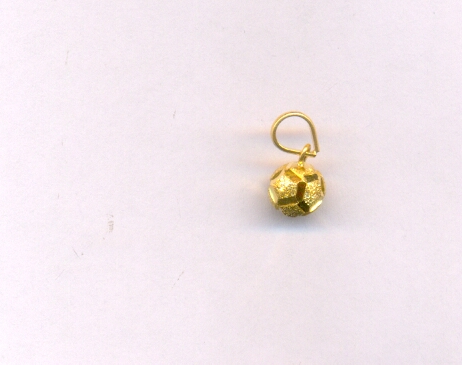 GOLD PENDENT PLAIN FANCY