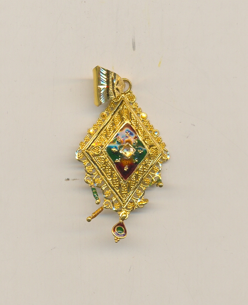 GOLD PENDENT PLAIN FANCY