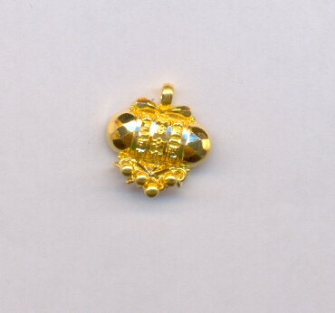 GOLD PENDENT PLAIN FANCY