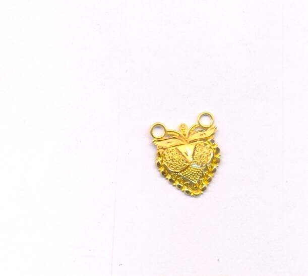 GOLD PENDENT PLAIN FANCY