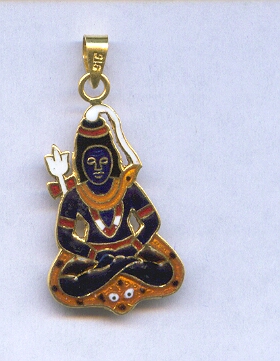 GOLD PENDENT PLAIN FANCY