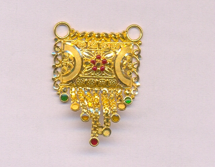 GOLD PENDENT PLAIN FANCY