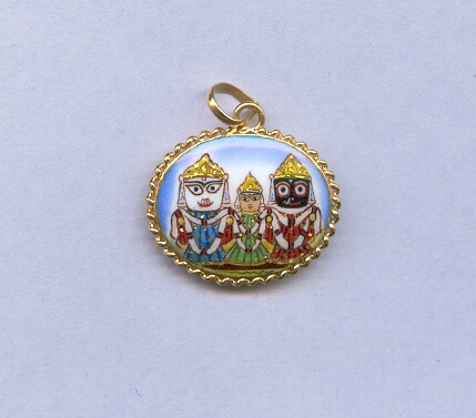 GOLD PENDENT PLAIN FANCY