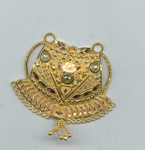 GOLD PENDENT PLAIN FANCY