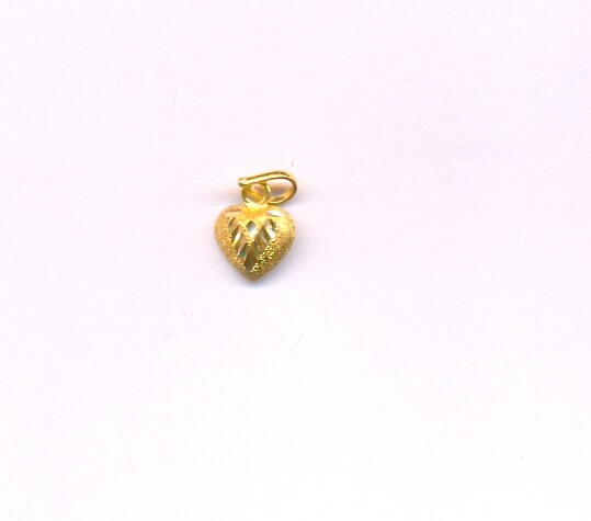 GOLD PENDENT PLAIN FANCY