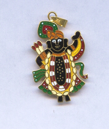 GOLD PENDENT PLAIN FANCY