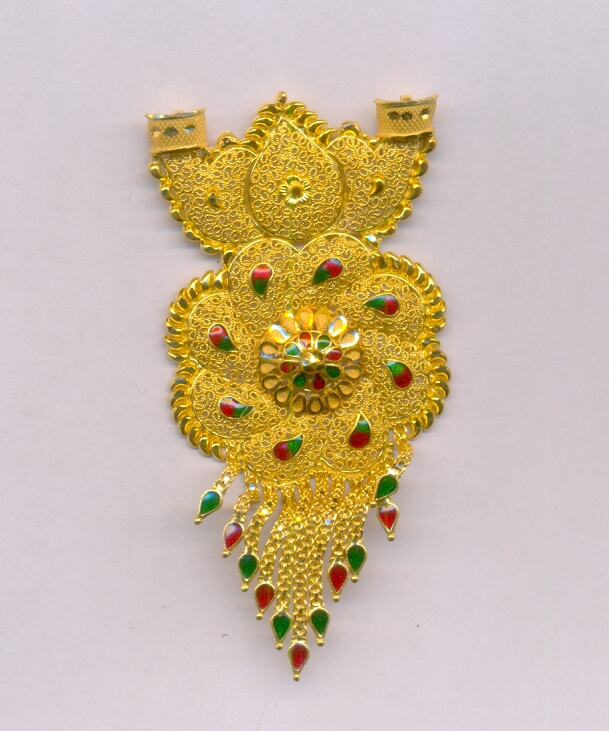 GOLD PENDENT PLAIN FANCY
