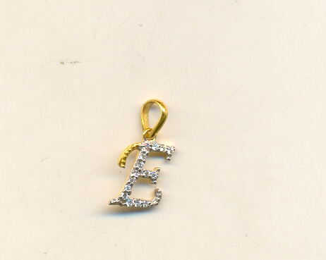 GOLD PENDENT PLAIN FANCY