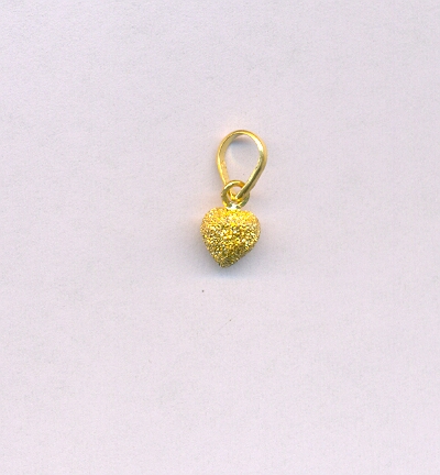 GOLD PENDENT PLAIN FANCY
