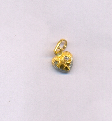 GOLD PENDENT PLAIN FANCY