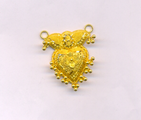 GOLD PENDENT PLAIN FANCY