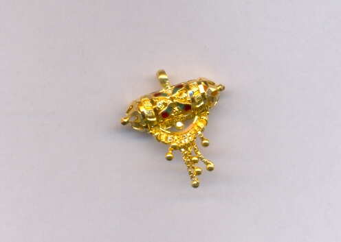 GOLD PENDENT PLAIN FANCY