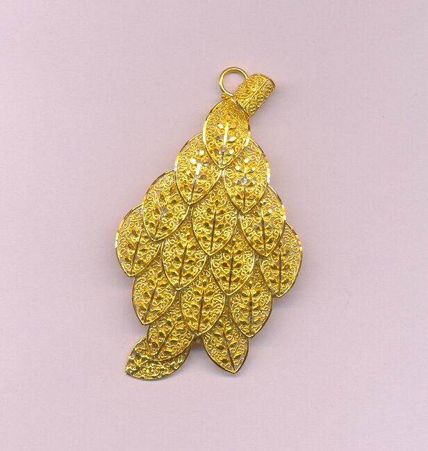 GOLD PENDENT PLAIN GENERAL