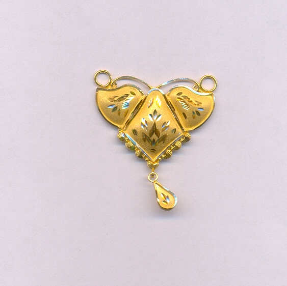 GOLD PENDENT PLAIN GENERAL