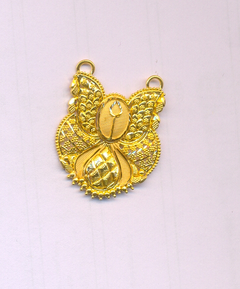 GOLD PENDENT PLAIN GENERAL