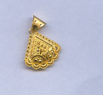 GOLD PENDENT PLAIN GENERAL