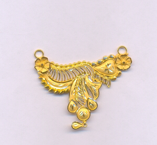 GOLD PENDENT PLAIN GENERAL