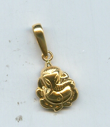 GOLD PENDENT PLAIN GENERAL