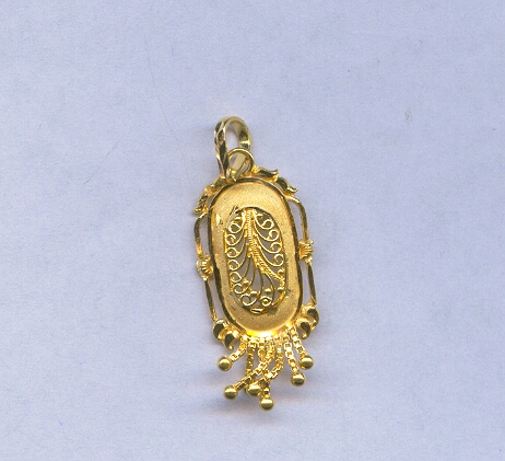GOLD PENDENT PLAIN GENERAL