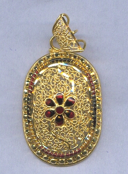 GOLD PENDENT PLAIN GENERAL
