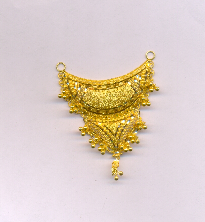 GOLD PENDENT PLAIN GENERAL