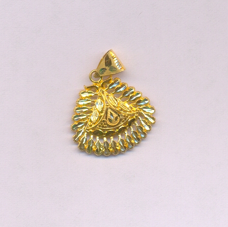 GOLD PENDENT PLAIN GENERAL