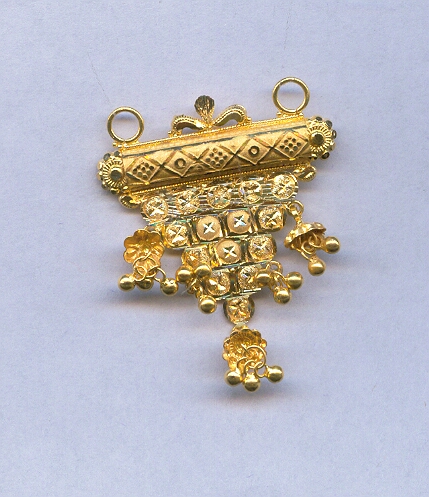 GOLD PENDENT PLAIN GENERAL