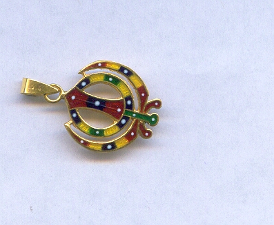 GOLD PENDENT PLAIN GENERAL