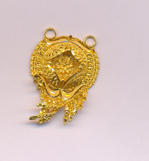 GOLD PENDENT PLAIN GENERAL