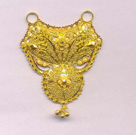 GOLD PENDENT PLAIN GENERAL