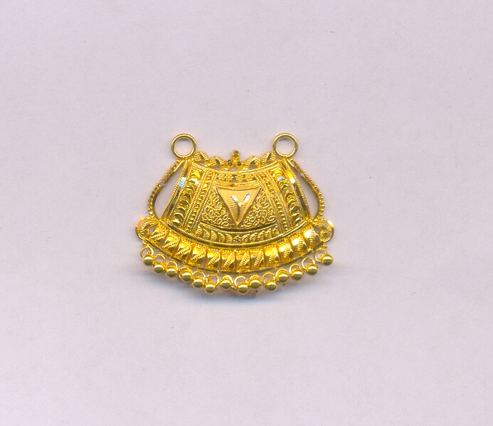 GOLD PENDENT PLAIN GENERAL