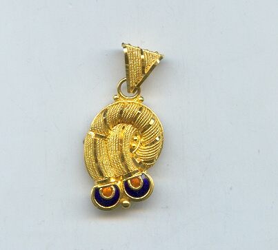 GOLD PENDENT PLAIN GENERAL