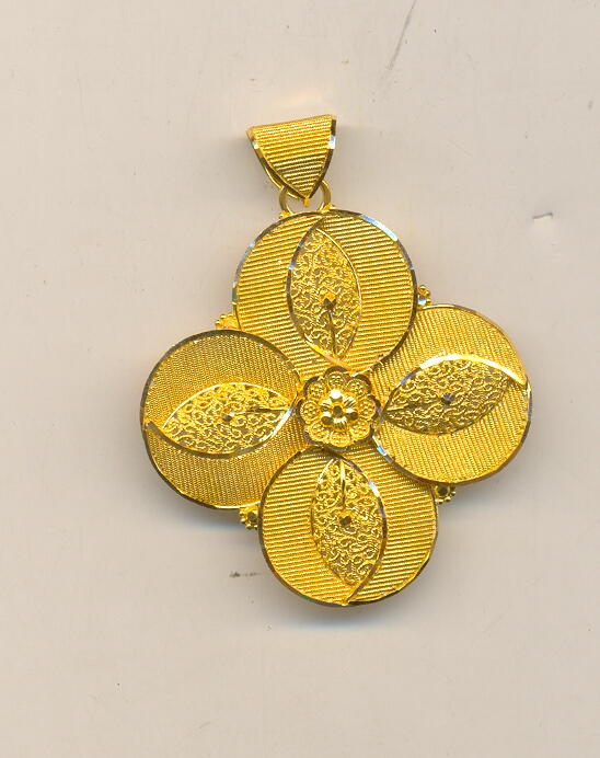 GOLD PENDENT PLAIN GENERAL