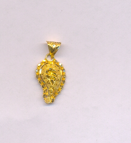 GOLD PENDENT PLAIN GENERAL