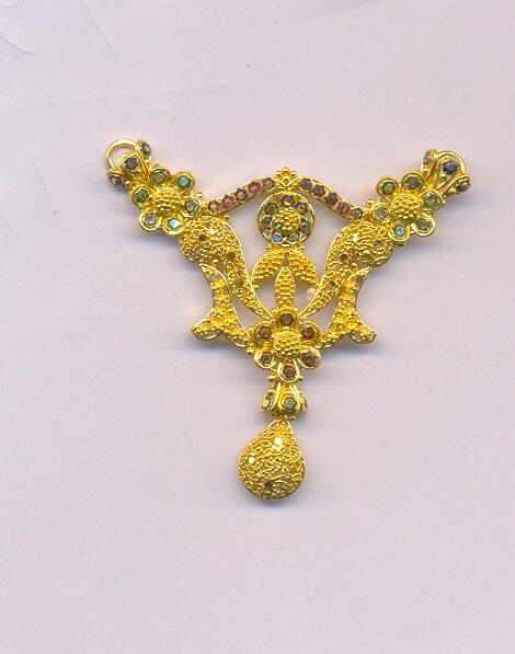GOLD PENDENT PLAIN GENERAL