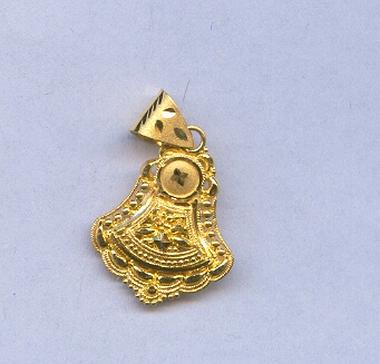 GOLD PENDENT PLAIN GENERAL