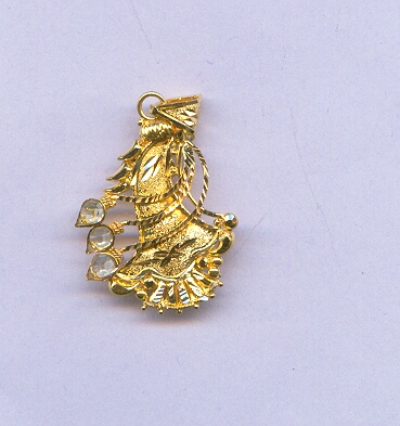 GOLD PENDENT PLAIN GENERAL