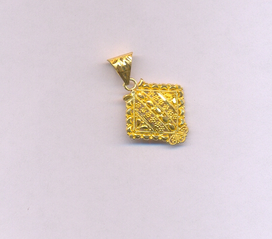 GOLD PENDENT PLAIN GENERAL