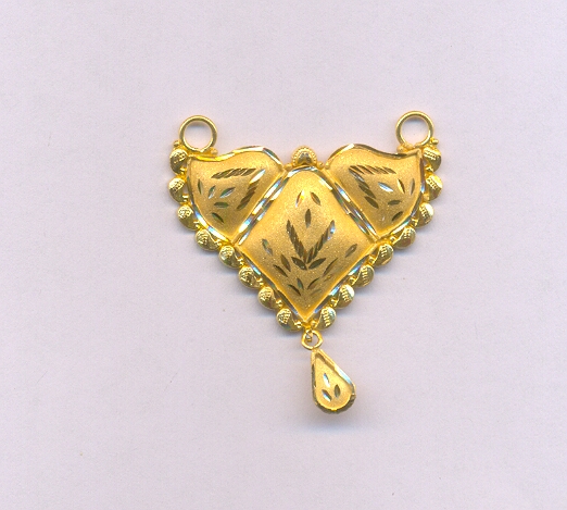 GOLD PENDENT PLAIN GENERAL