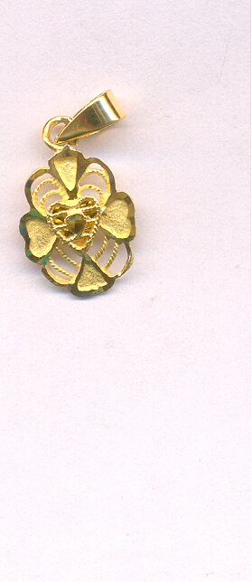 GOLD PENDENT PLAIN GENERAL