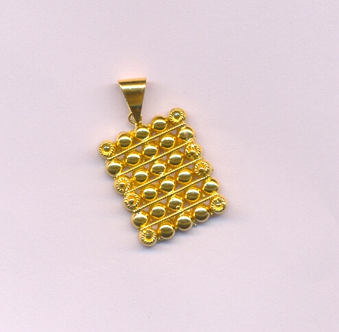 GOLD PENDENT PLAIN GENERAL
