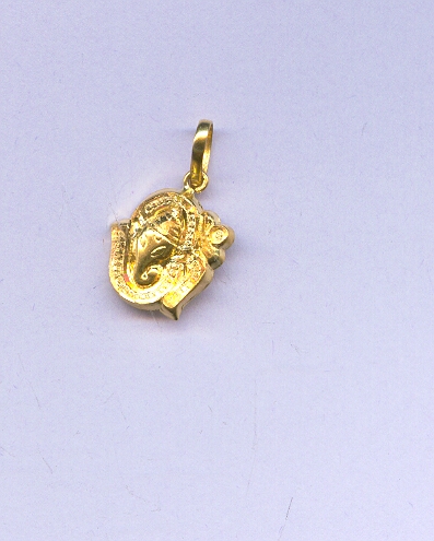 GOLD PENDENT PLAIN GENERAL