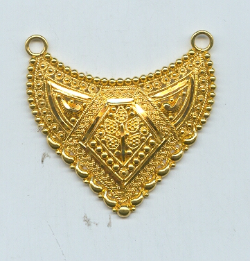 GOLD PENDENT PLAIN GENERAL